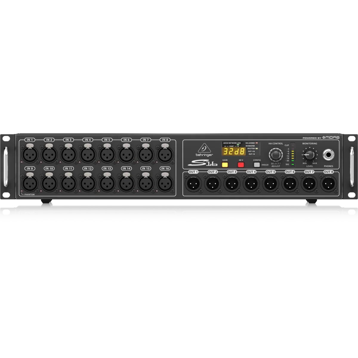 配信機器・PA機器・レコーディング機器 Behringer s16 Behringer S16 Коммутационный блок для цифровых микшеров купить в